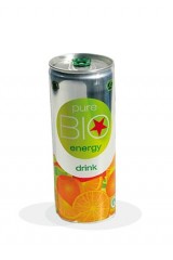 Pure organic energy drink